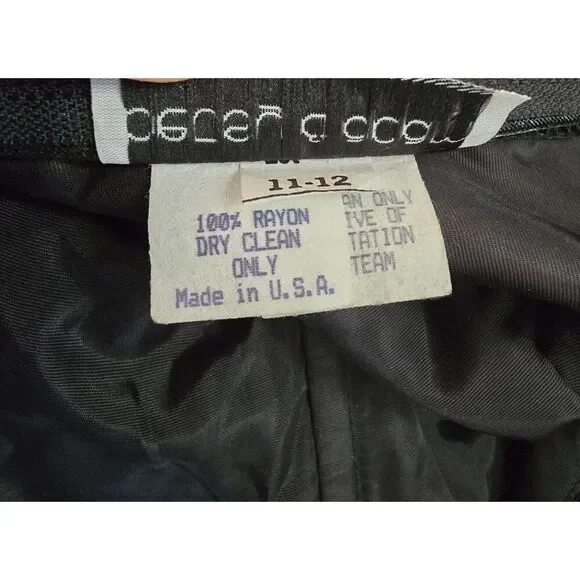 Vintage Black Velvet Halter Dress W/ Bead Sequin Detail whimsygoth elegant glam - Picture 6 of 14